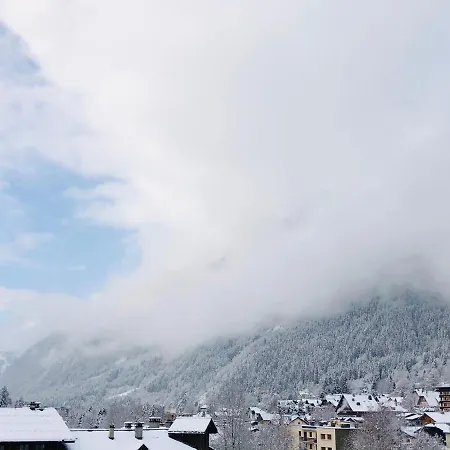 Appartement Mont Blanc 43, vue Mont Blanc , balcon, parking à Chamonix Extérieur photo